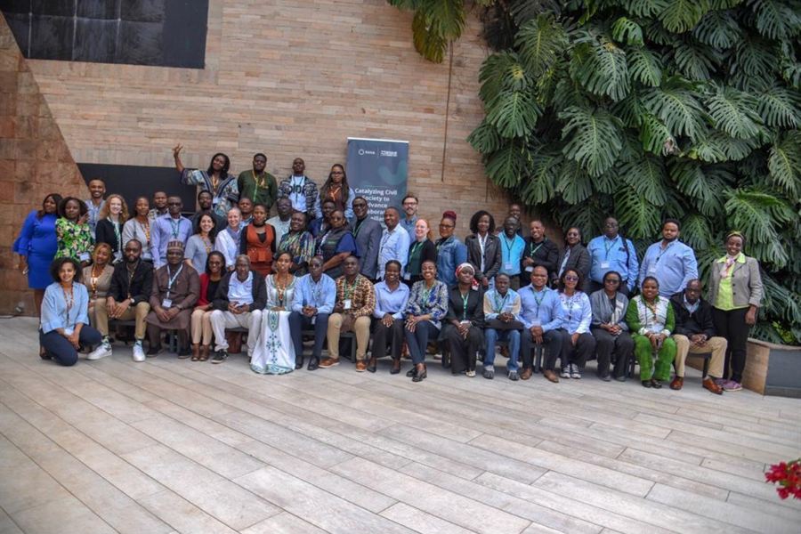 Group photograph of delegates at the RANA and Resolve to Save Lives bootcamp in Nairobi