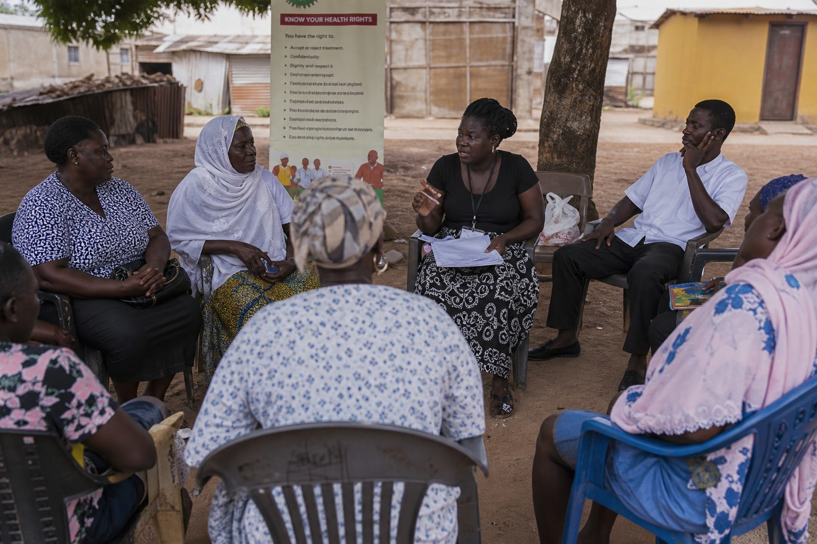 Community dialogue on health rights in Greater Accra